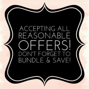 Make me an Offer- Accepting Reasonable Offers